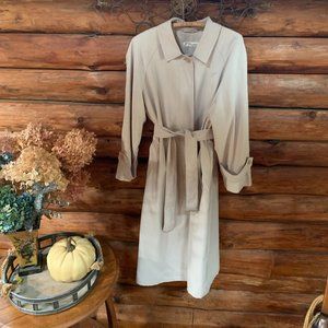 Norm Thompson Vintage Womens Trench Coat